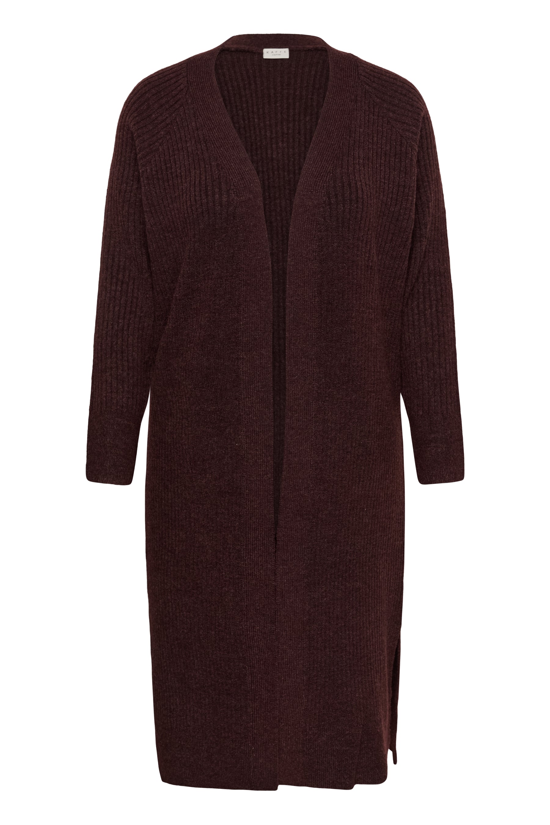 Kaffe Curve Rinye Cardigan in Fudge 