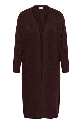 Kaffe Curve Rinye Cardigan in Fudge 