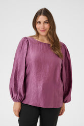 Kaffe Curve Rizza Blouse in Pink