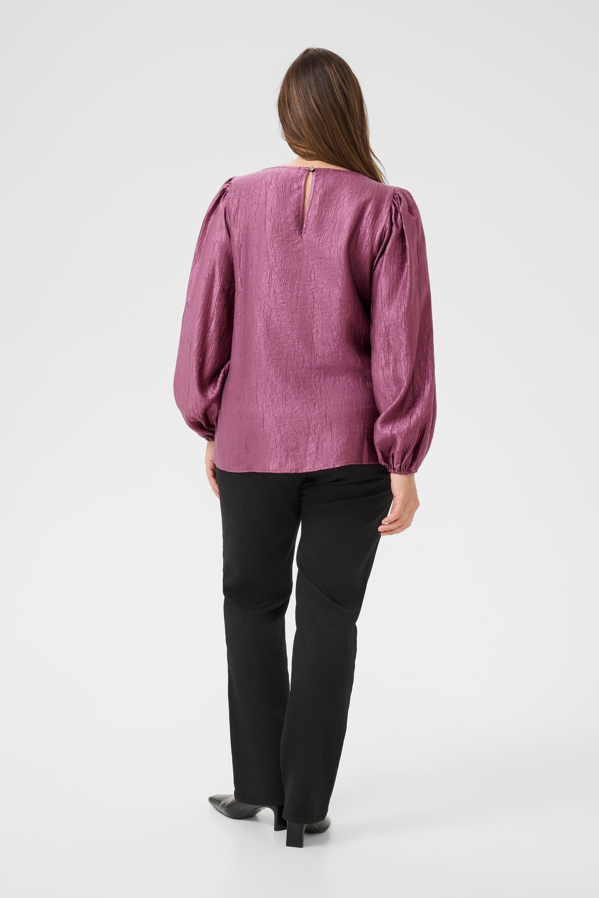 Kaffe Curve Rizza Blouse in Pink