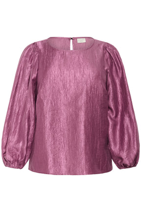 Kaffe Curve Rizza Blouse in Pink