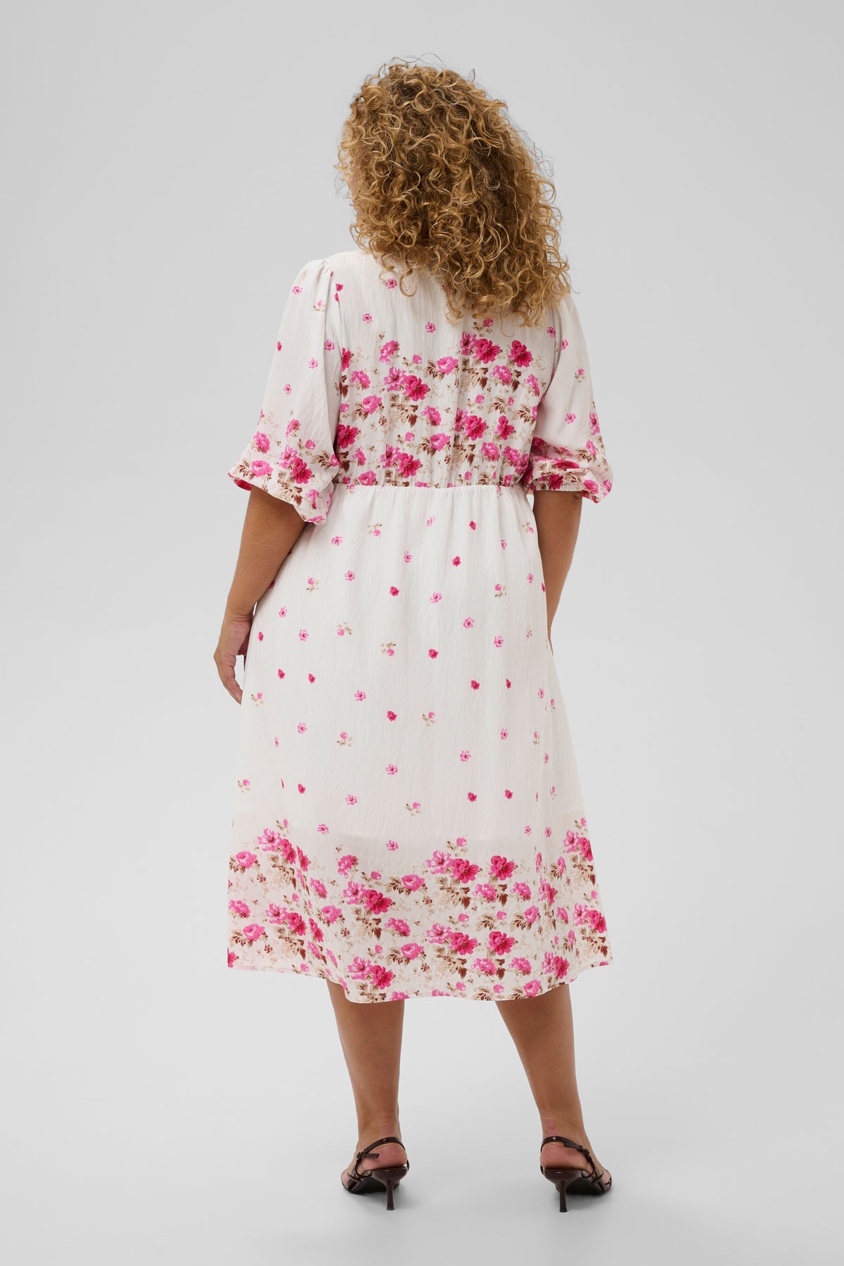 Kaffe Curve Rosa Floral Dress 
