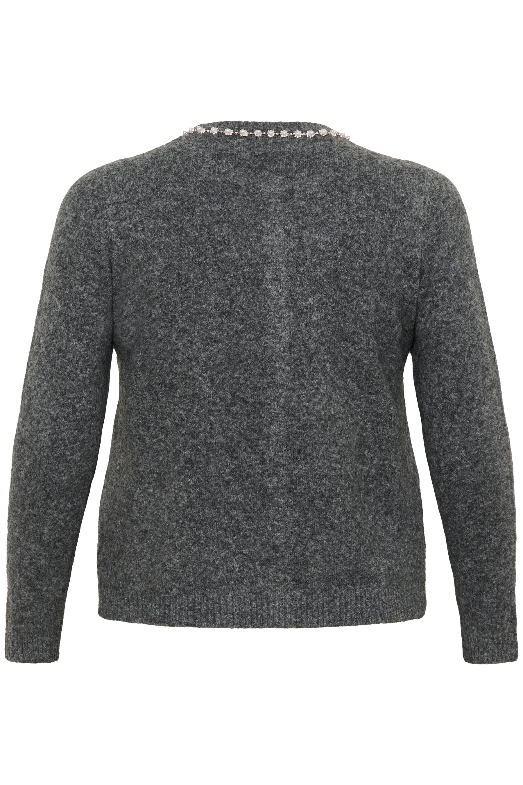 Kaffe Curve Roxia Cardigan in Grey