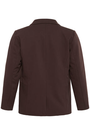 Kaffe Curve Sakira Blazer in Brown