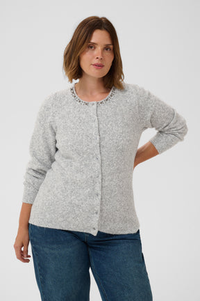 Kaffe Curve Selia Cardigan in Grey 