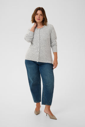 Kaffe Curve Selia Cardigan in Grey 