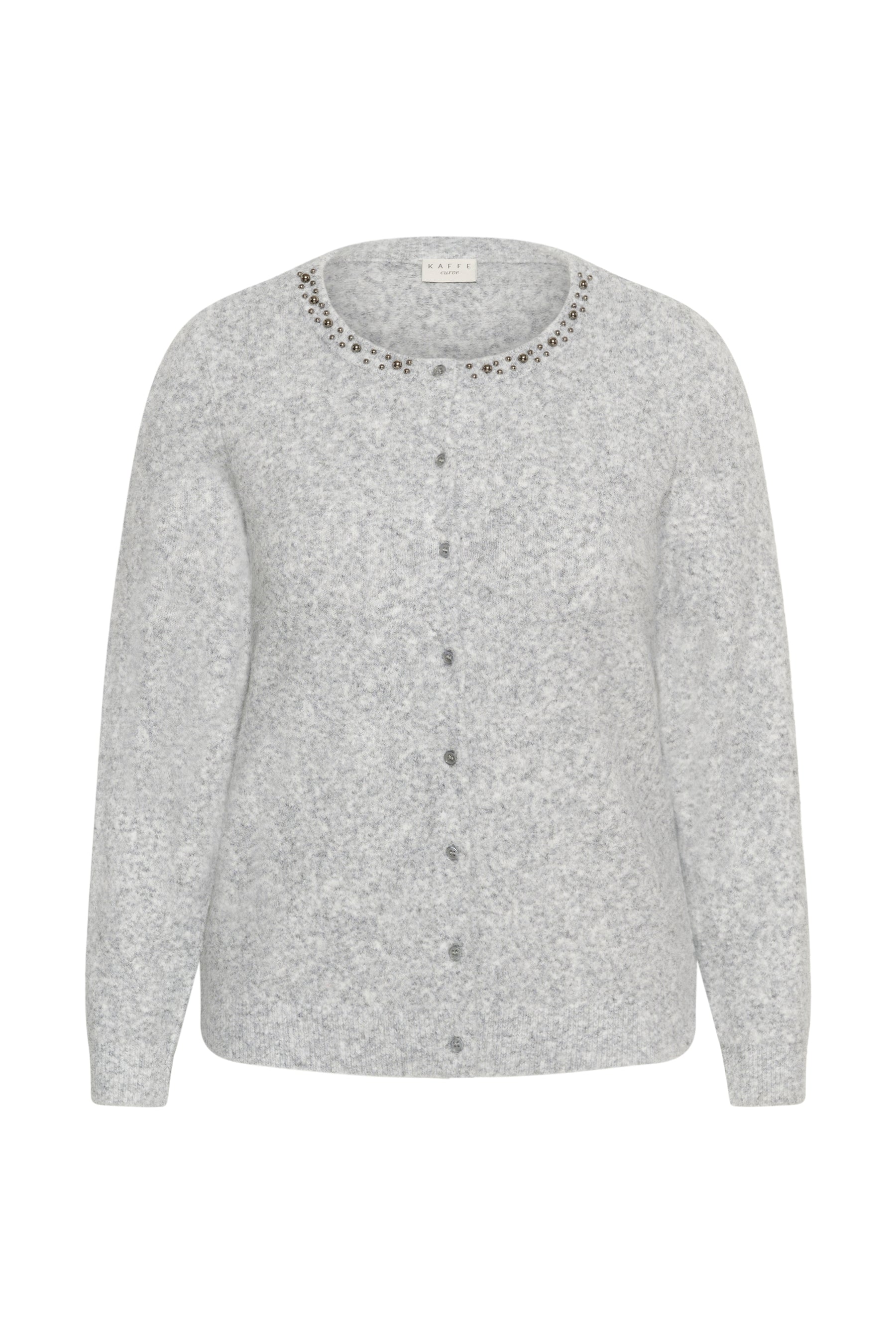Kaffe Curve Selia Cardigan in Grey 