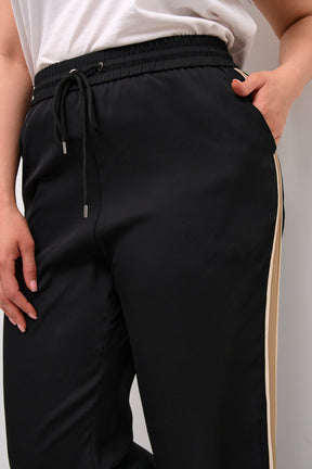 Kaffe Curve Signe Trousers with Stripe