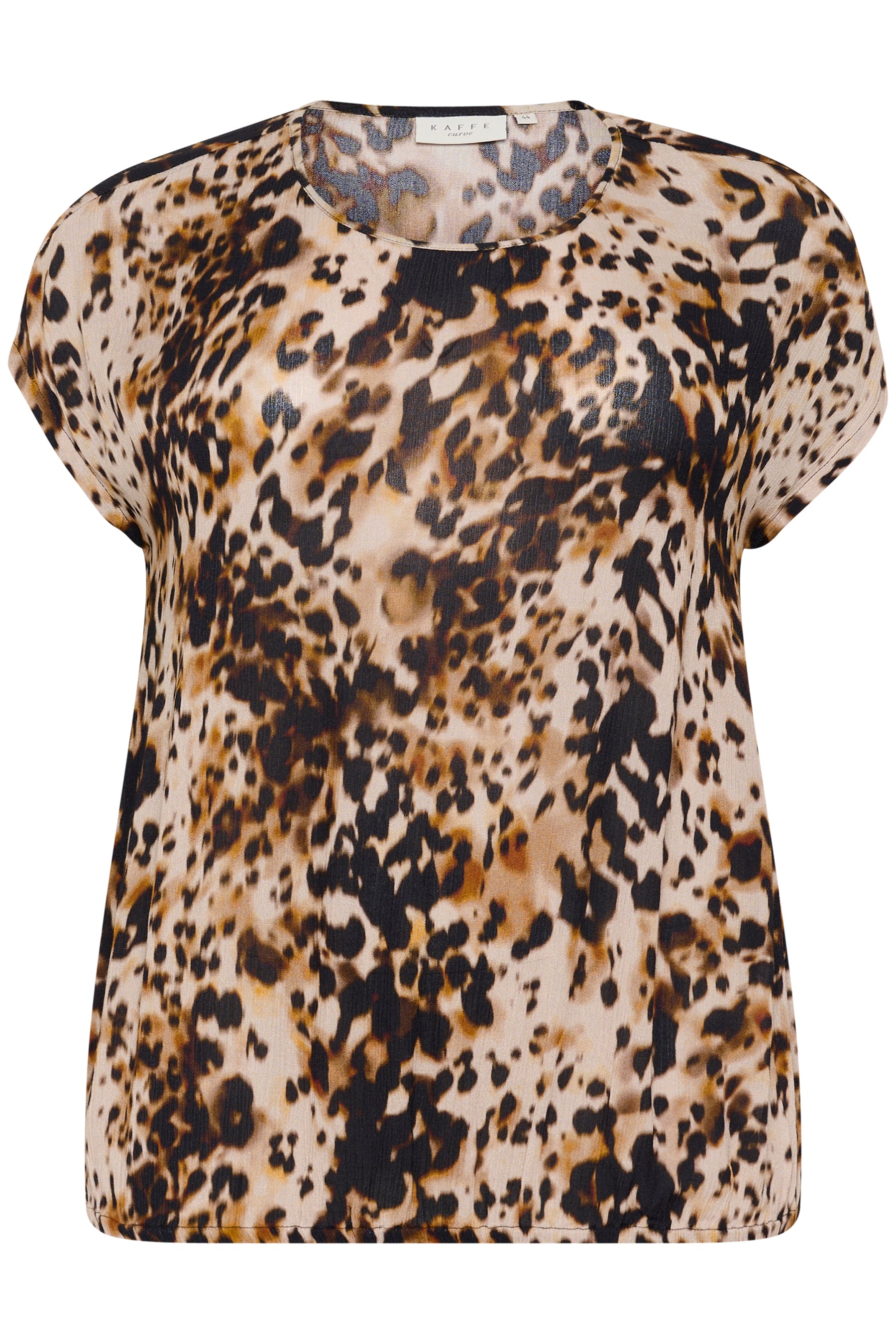 Kaffe Curve Stanley Blouse Animal Print