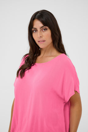 Kaffe Curve Stanley Blouse in Pink