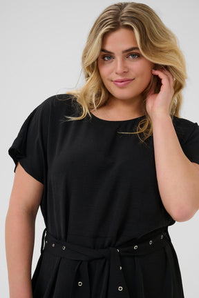 Kaffe Curve Tenna Dress in Black