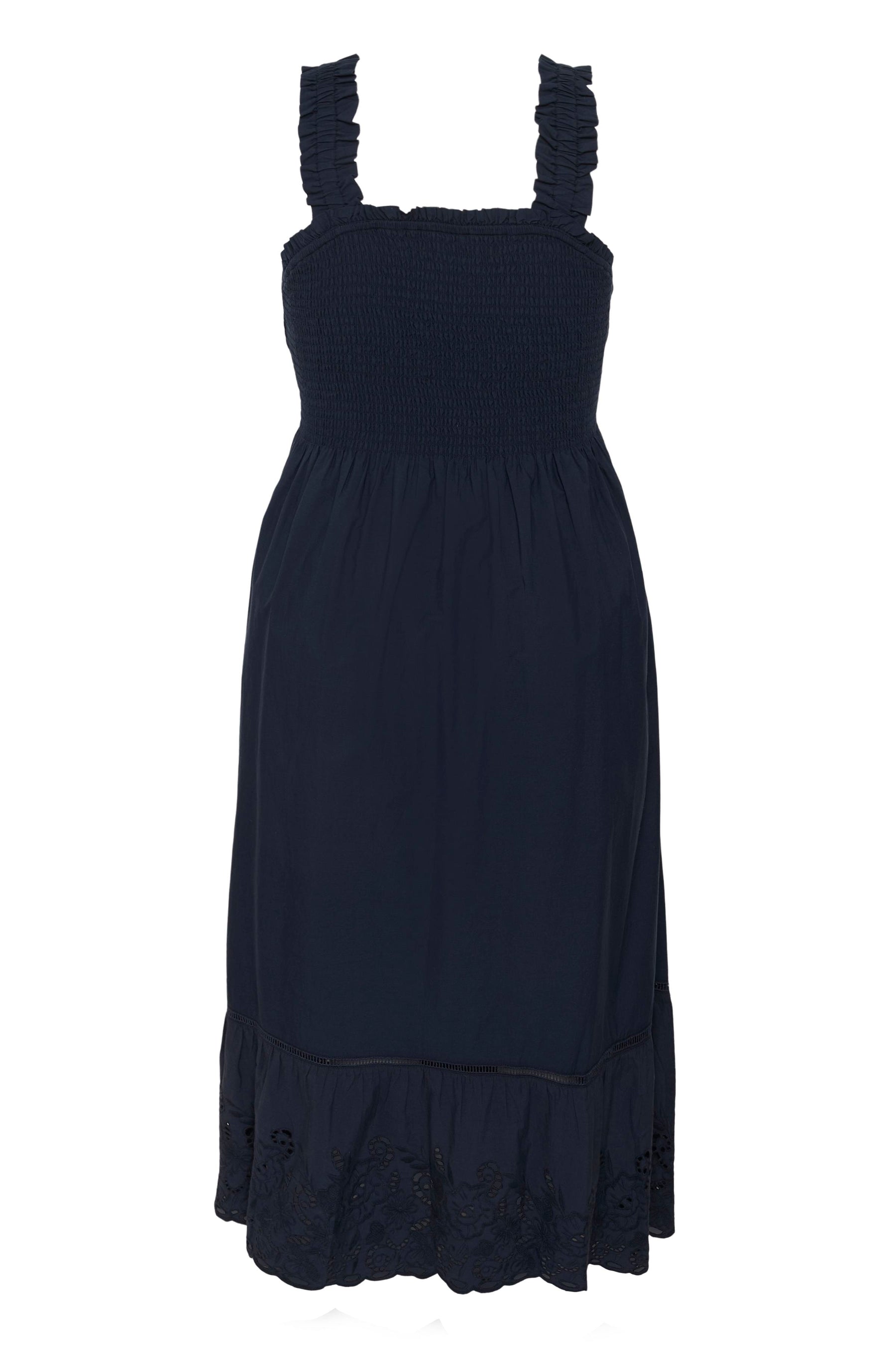 Kaffe Curve Trudi Dress in Navy 