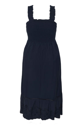 Kaffe Curve Trudi Dress in Navy 