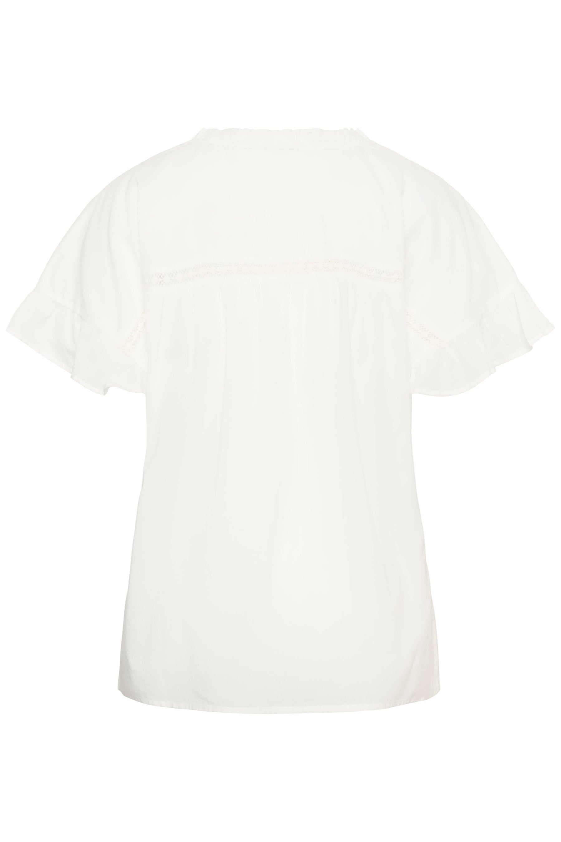 Kaffe Curve Valeria Blouse in White 