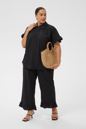 Kaffe Curve Verona Shirt in Black  