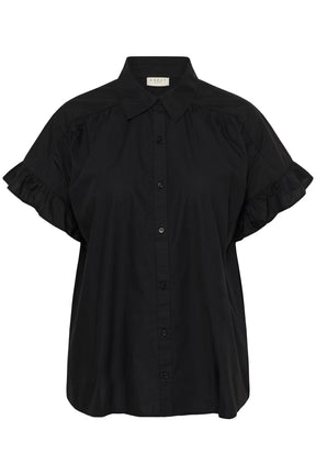 Kaffe Curve Verona Shirt in Black  