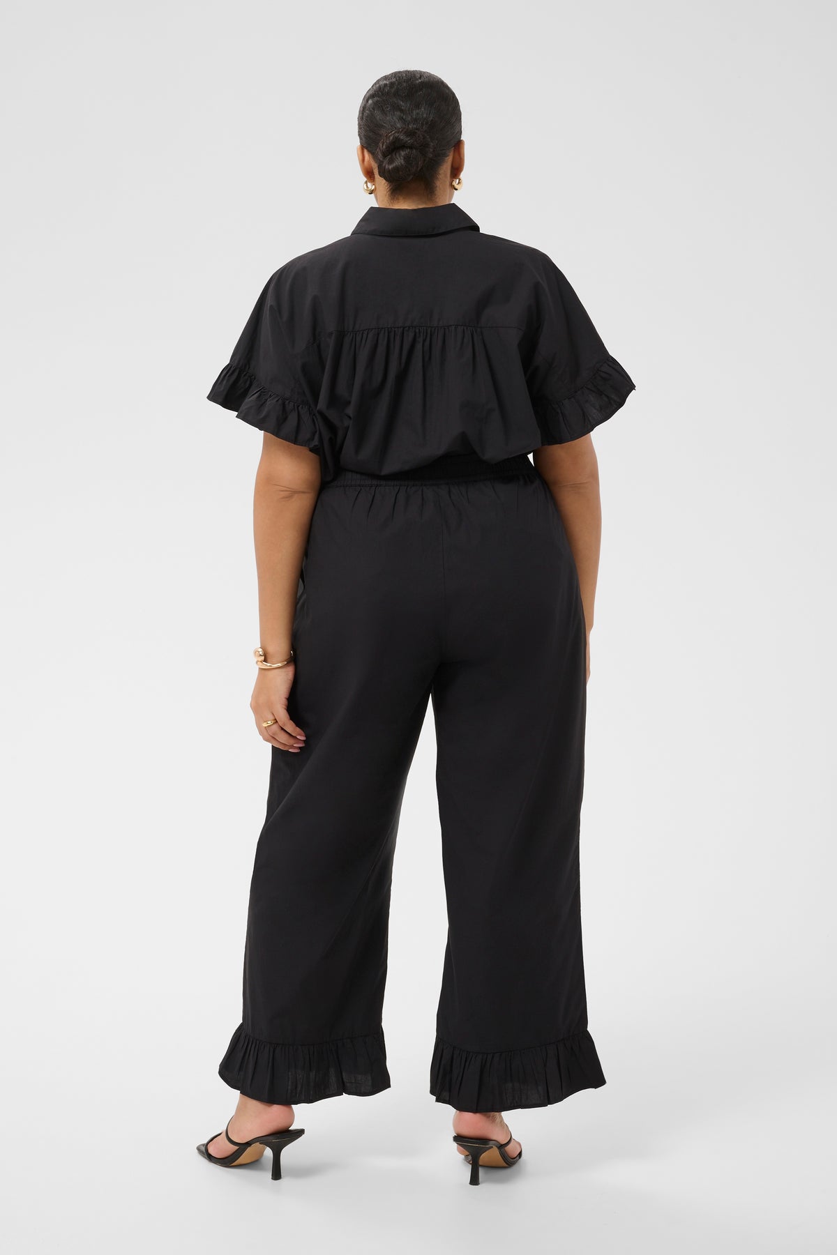 Kaffe Curve Verona Trousers in Black 
