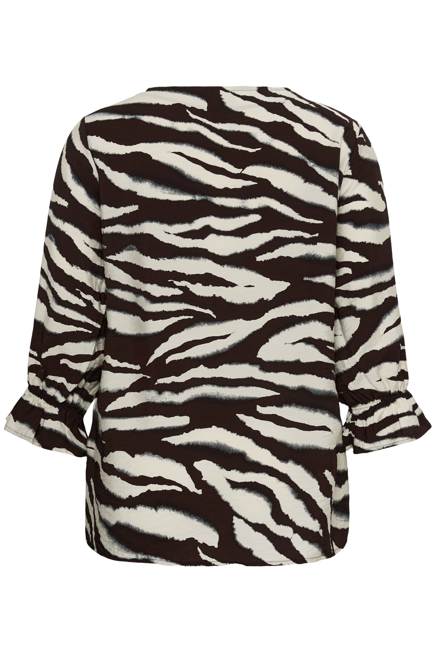 Kaffe Curve Vika Blouse in Zebra Print 