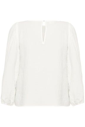 Kaffe Curve Viva Blouse in White