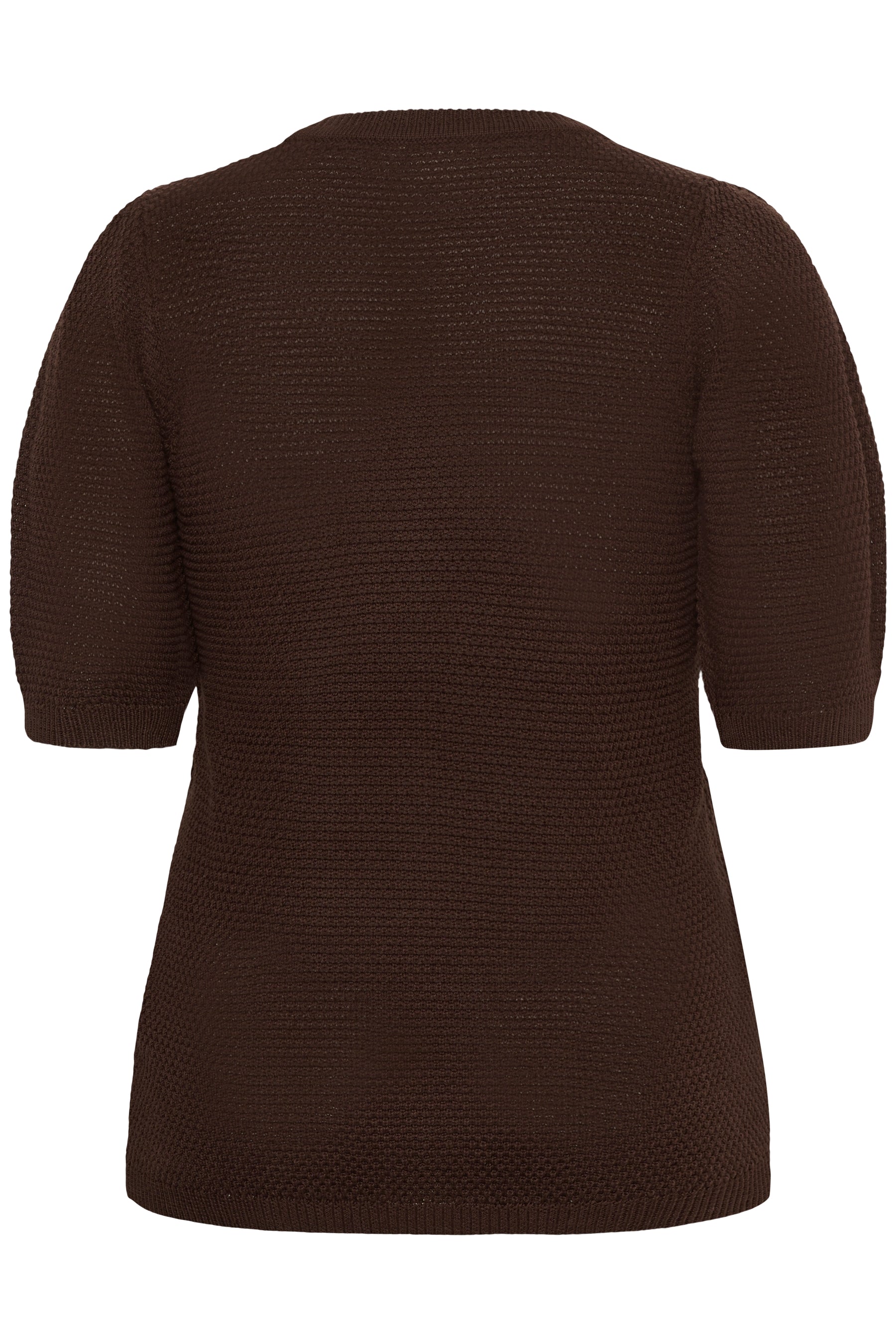 Kaffe Curve Viviana Knit Top in Brown 