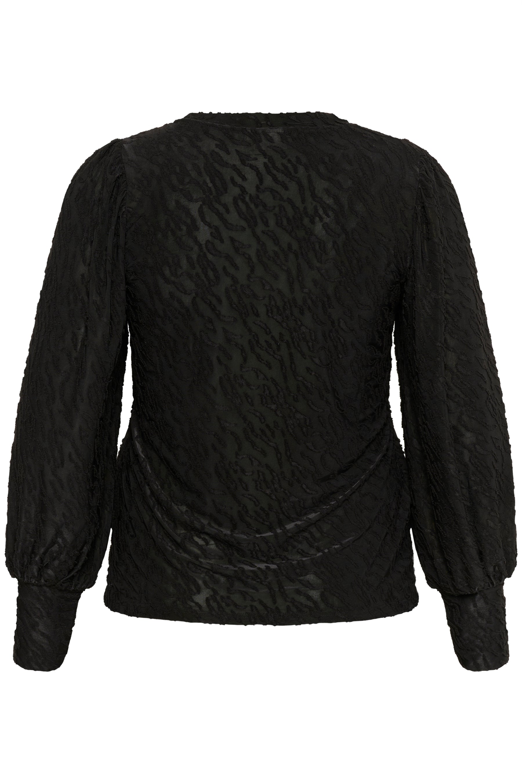 Kaffe Curve Zarina Top in Black