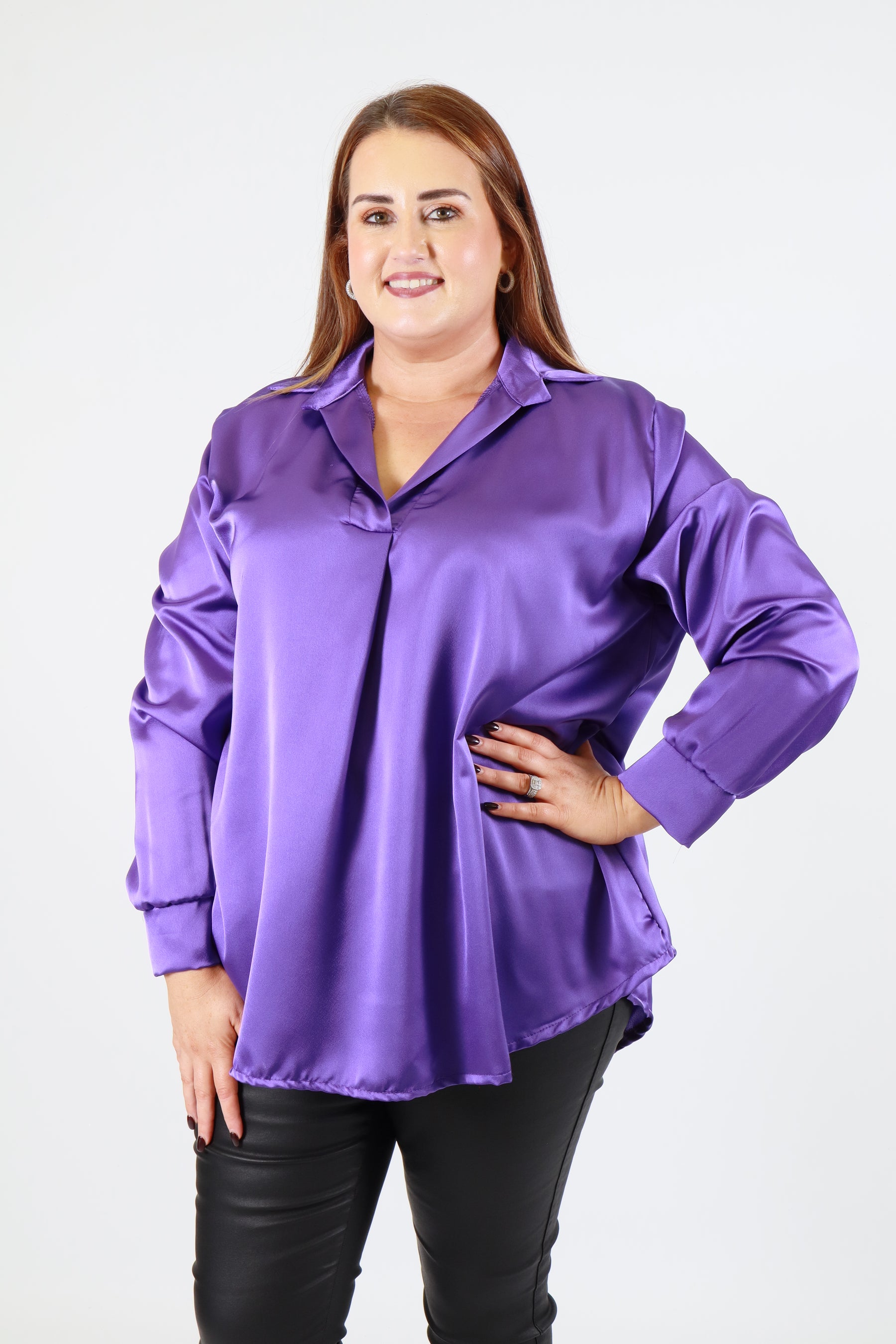 Kate Blouse in Purple