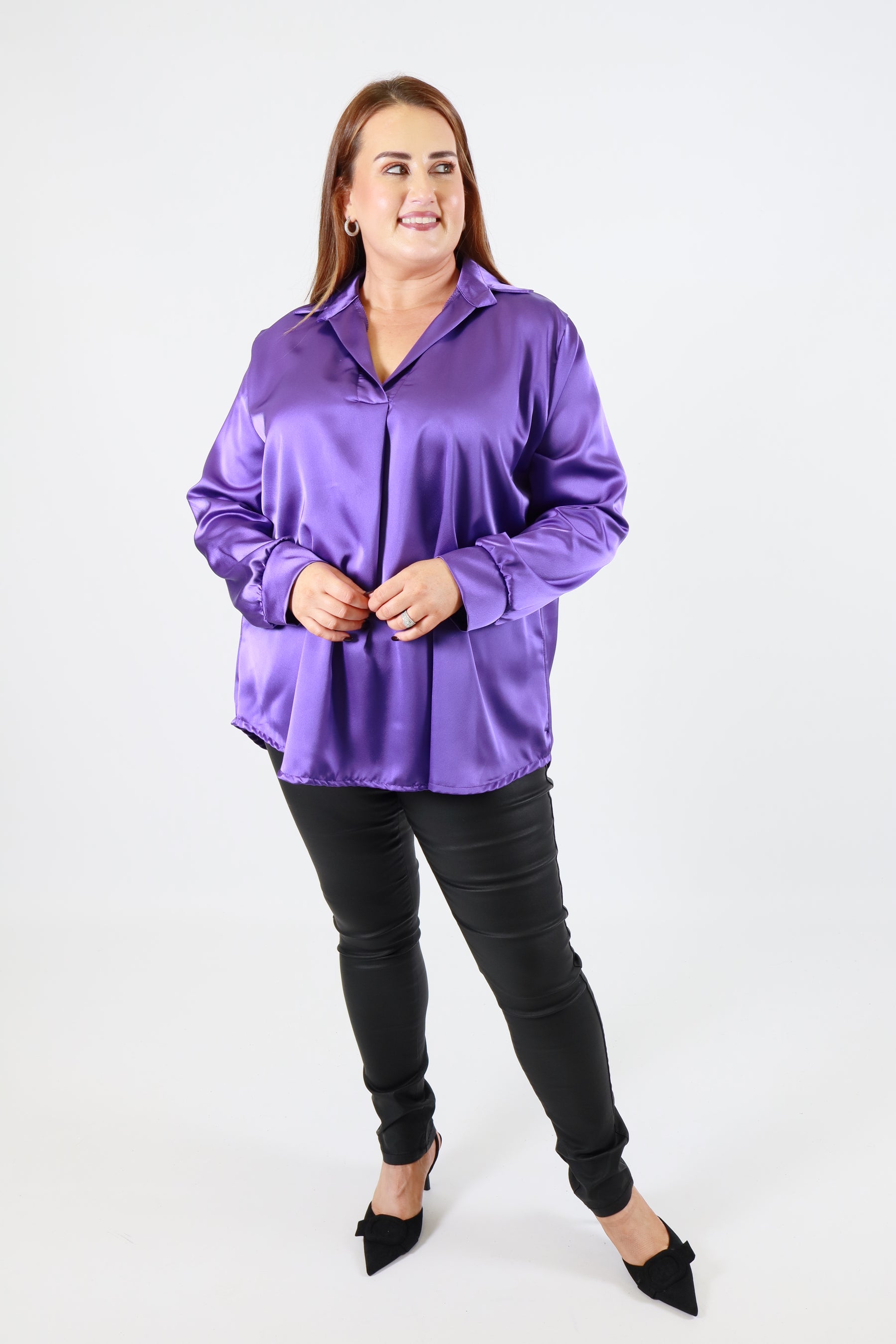 Kate Blouse in Purple