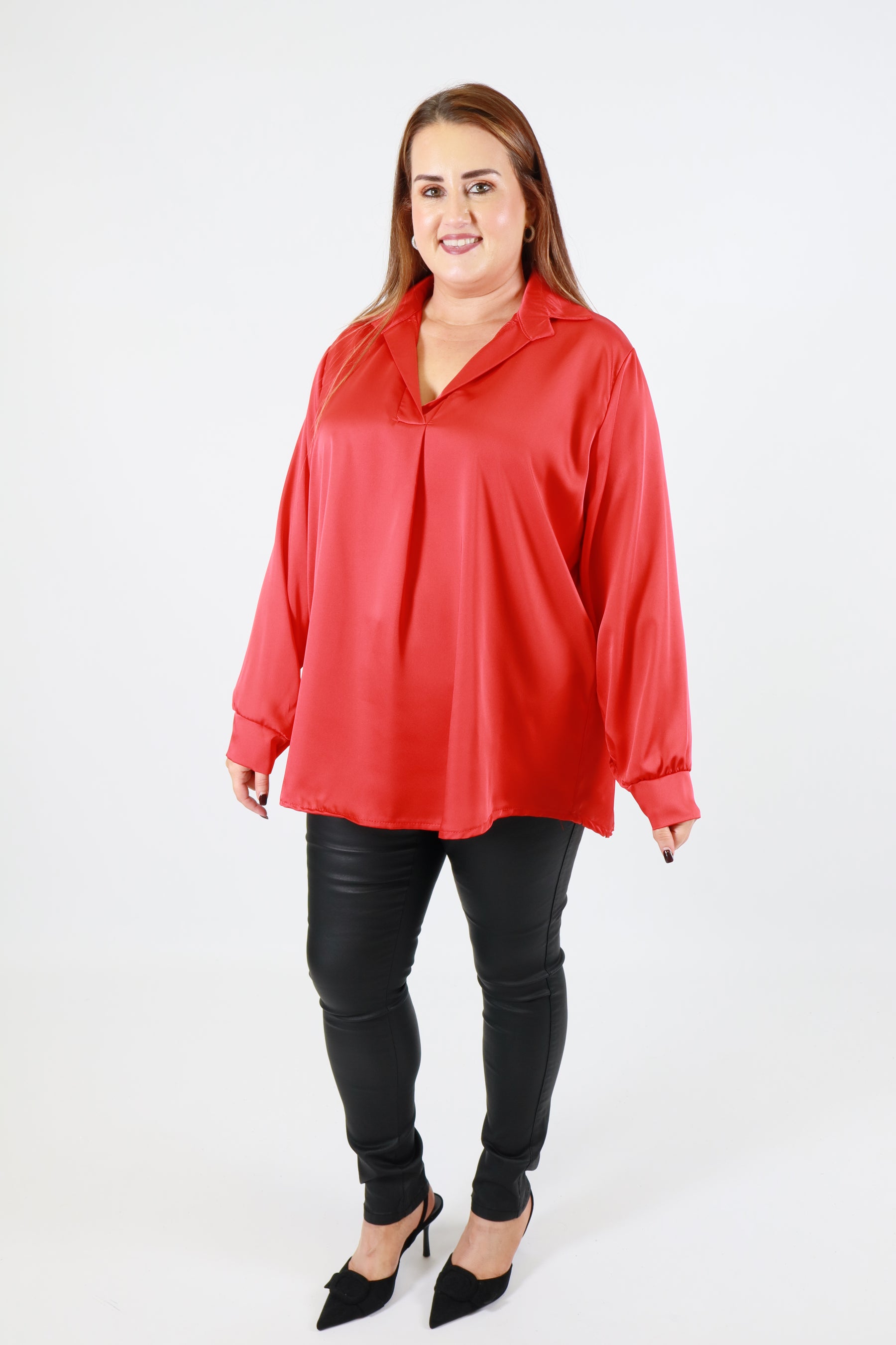 Kate Blouse in Red