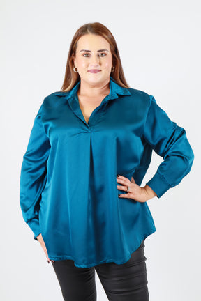 Kate Blouse in Teal