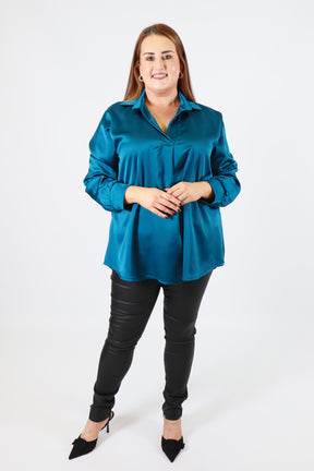 Kate Blouse in Teal