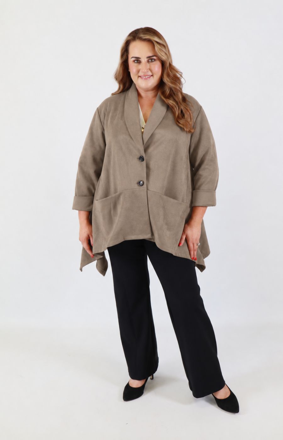 Katie Jacket in Taupe 