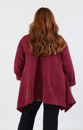 Katie Jacket in Wine