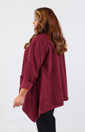 Katie Jacket in Wine 