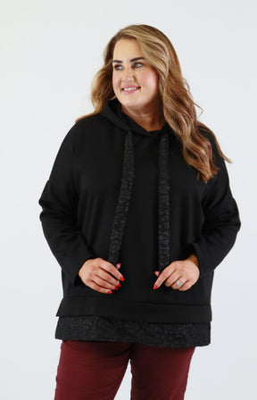 Kelly Hoodie in Black 