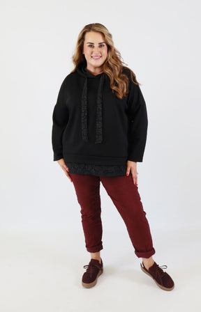 Kelly Hoodie in Black 