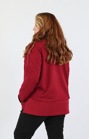 Kelly Hoodie in Wine 