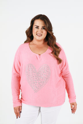Kelsey Jumper in Coral