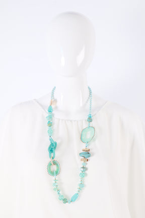 Kira Necklace in Blue