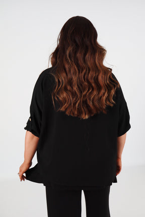 Lainey Cardigan in Black