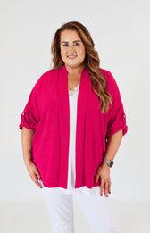Lainey Cardigan in Cherry 
