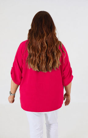 Lainey Cardigan in Cherry 