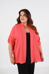 Lainey Cardigan in Coral