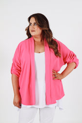Lainey Cardigan in Pink