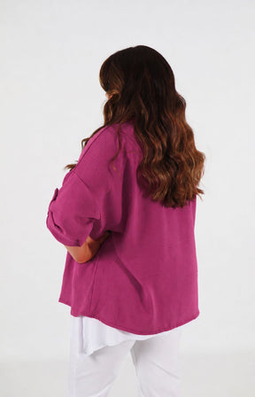 Lainey Cardigan in Plum 