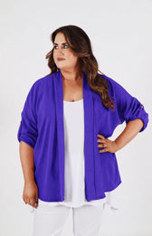 Lainey Cardigan in Purple