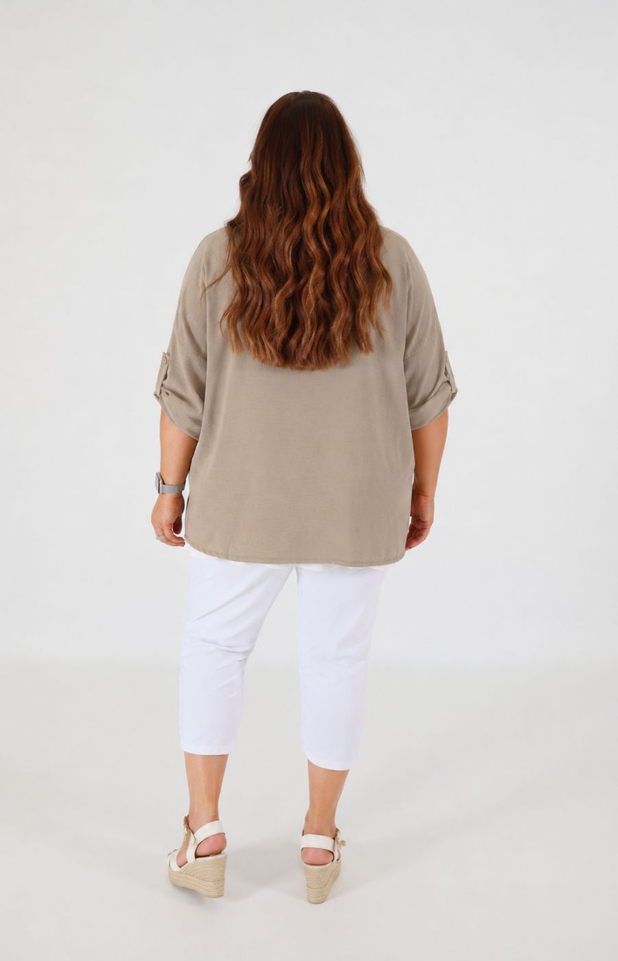 Lainey Cardigan in Tan 
