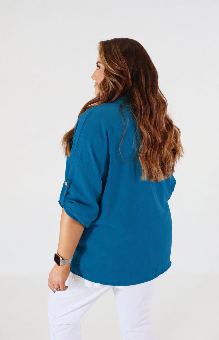 Lainey Cardigan in Teal 