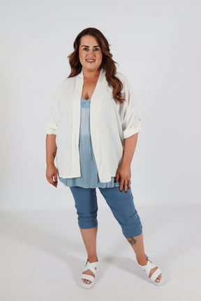 Lainey Cardigan in White
