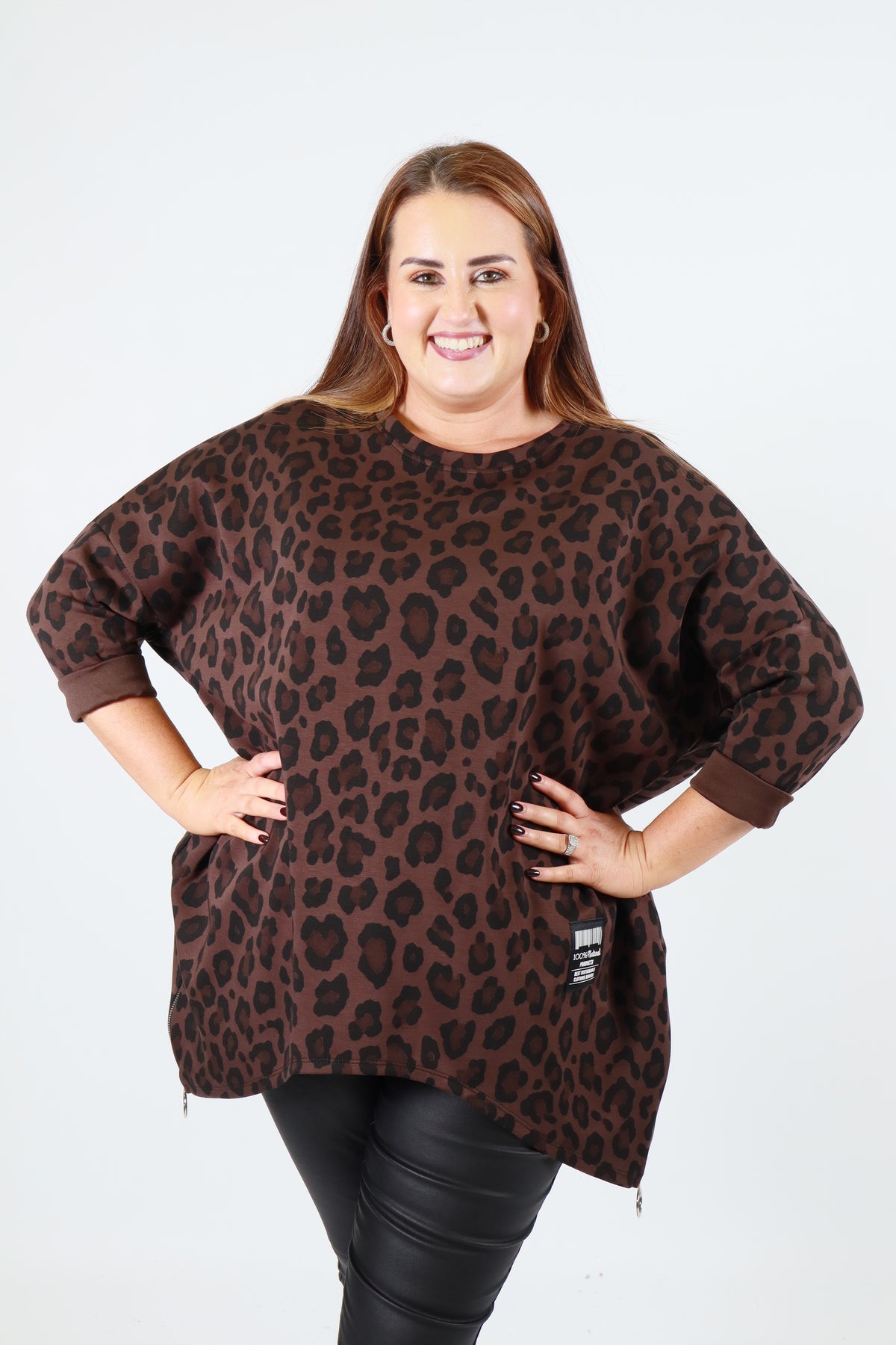 Lara Sweater in Leopard