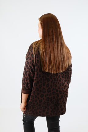 Lara Sweater in Leopard